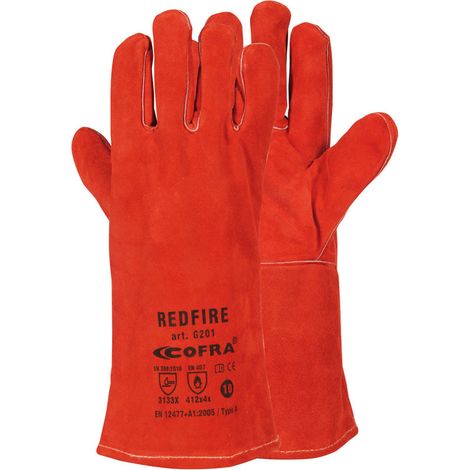 Cofra Schweißerhandschuhe mit hitzebeständigen KAT. II (1/3)