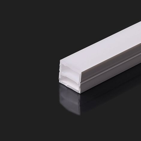 Funda De Silicona Flexible Blanca - Tira LED A Neón - 10x12