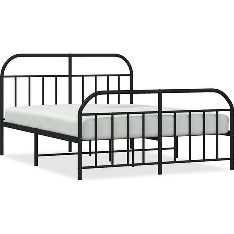 Maison Exclusive - Estructura cama sin colchón con estribo metal (1/5)