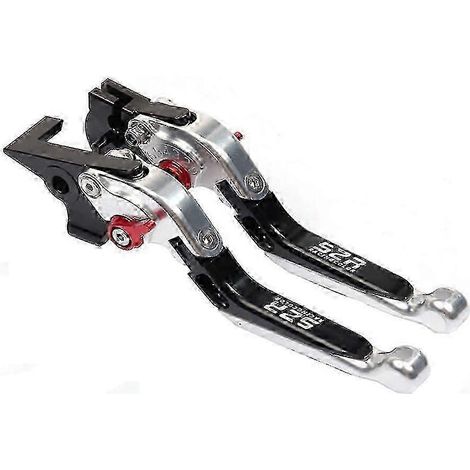 Accessoires moto uniques pour Suzuki EN125 EN150 EN 125 EN 150 : leviers de frein et d'embrayage pliables, extensibles et réglables CNC ( ) (1/5)
