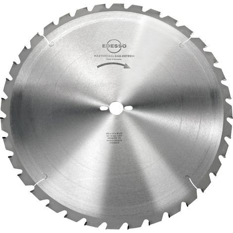 EDESSÖ Kreissägeblatt Bau EXTREM - FF nagelsicher, HW 500x4,0/2,8x30 Z=36 FF (1/3)
