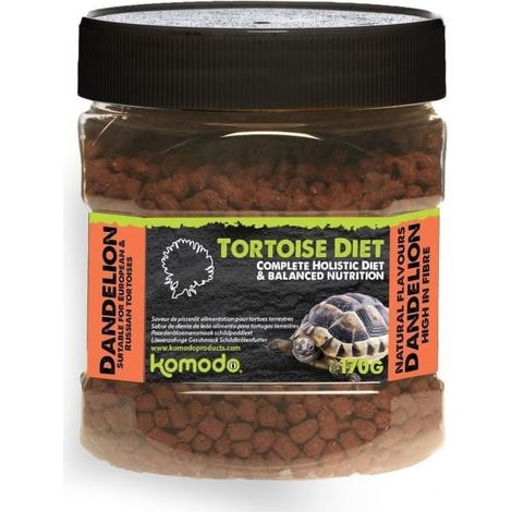 Alimento para tortugas de Komodo con diente de león, 170 g - alimento para tortugas (1/2)