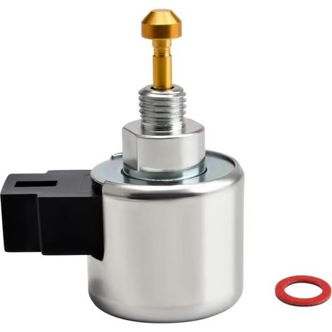 Kraftstoffmagnetventil für Vergaser, kompatibel mit B&S 494392, 494502, 495706, 496592, 498027, 498134, ersetzt OEM M153069, verbessert die Kraftstoffeffizienz und verhindert Leckagen. (1/5)