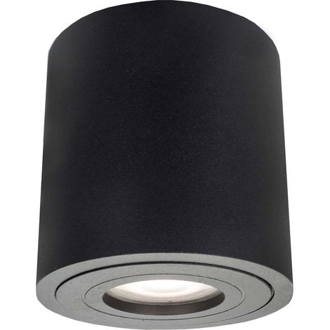 Downlight faro IP65 1 GU10 black light prestige LP-6510/1SM XL BK (1/5)