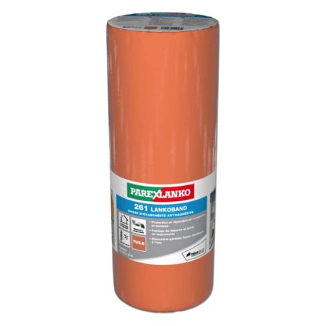 Parexlanko – Rouleau d'étanchéité autocollant 30 cm x 10 m – Bitume élastomère pour toiture – Protection contre intempéries et UV – Flexible pour installation (1/4)