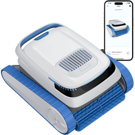 Nix Pool - Robot limpiafondos de piscina a batería sin cable QD40