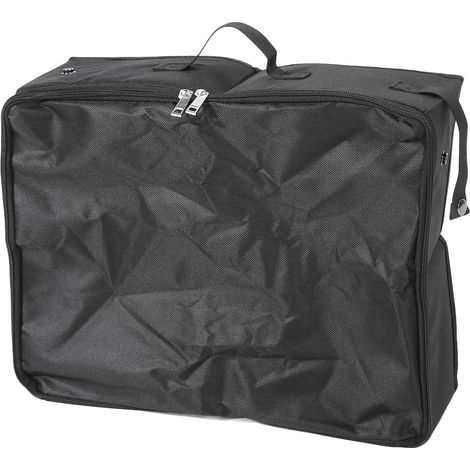 Bac à litière de voyage portable pour chat avec couvercle étanche et pliable, doté de deux fermetures éclair scellées. (1/5)