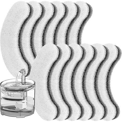 Filtres à Eau pour Animaux de Compagnie Compatibles avec WF050 WF100 Source de Chat, Filtre à Charbon Actif de Rechange pour Fontaine à Eau pour Chiens et Chats par (12 Pièces) (1/5)