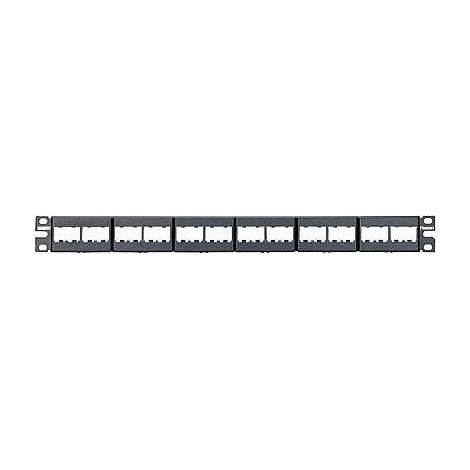 Panduit 24-port modular patch panel 1U