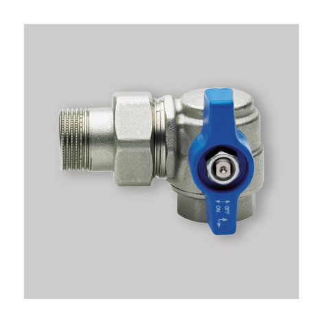 Valvola A Squadra Per Collettori Con Presa Frontale Sx 1"1/4 (1/5)