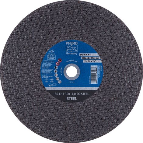 PFERD disco tronzar eht300-4,0 a24 s sg a.22 caballito , Disco Tronzar Eht300-4,0 A24 S Sg A.22 61329322 de la marca Pferd.