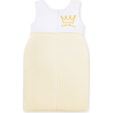 Saco de dormir de algodón para niños de 6 a 12 meses, talla M, TOG 2.5, aislante para todo el año - Color crema Little Princess (1/4)