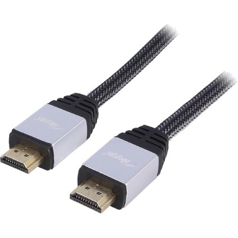Cable HDMI 2.0 male des deux cotes 3m noir