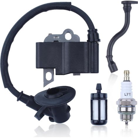 Ignition Coil Kit for MS171 MS181 MS181C MS211 MS211C Chainsaw Kit 1139 400 1307 with Coil Ignition Spark Plug Filter Fuel Oil Pipe (1/5)