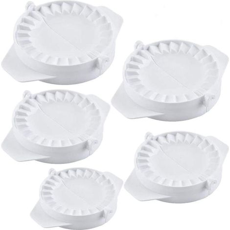 Moule A Ravioli - Lot De 5 - Plastique Alimentaire Sans Bpa - Pour Raviolis Empanadas Pierogis Boulettes - Usage Familial Et Culinaires Creatifs - 5 Pièces (1/5)