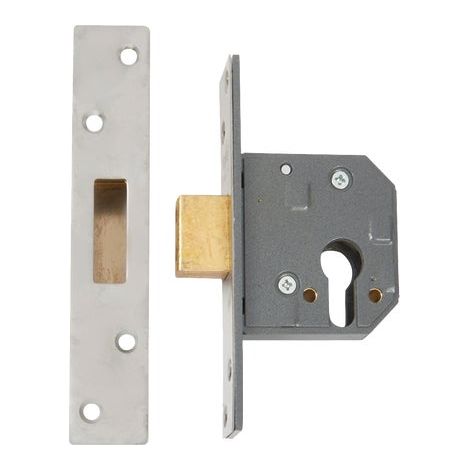 Yale Locks 84 Standard Nightlatch with 40mm Backset in DMG Finish – Model YAL84DMGPB