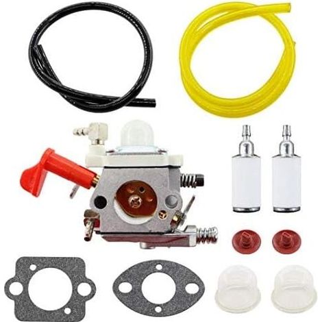 Carburador con junta – línea de combustible – filtro de combustible – bomba de cebado – Para Walbro WT-664, WT-668, WT-997, Zenoah, CY, HPI, FG, Baja 5B, SS, 5T, 23–30.5 cm³ (1/5)