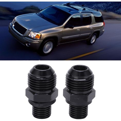 Paar 8AN-1/4NPS-Adapterstecker für GM Turbo 350 400 4L60E 200R Getriebeölkühler (kurze Ausführung) (1/5)