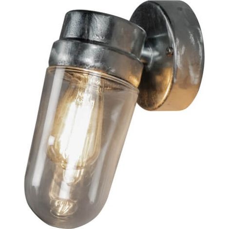 Lampe d'extérieur rurale Vega métal brossé - 429-320