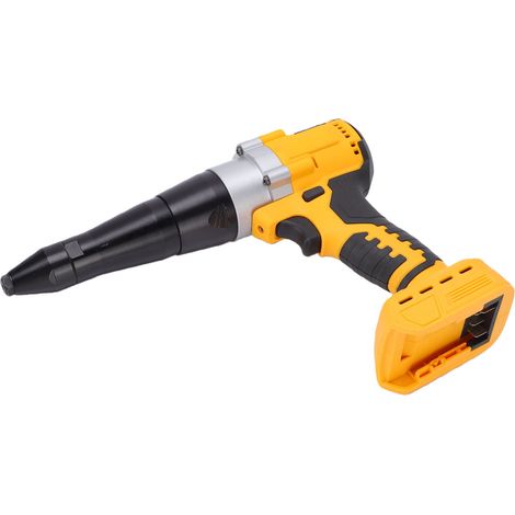 Pince à riveter sans fil compatible avec batterie DCB200 20V Max, électrique sans balais, avec lumière LED, force de traction de 2248 à 2698 lb, rivets de 1/8, 5/32 et 3/16 po (1/5)