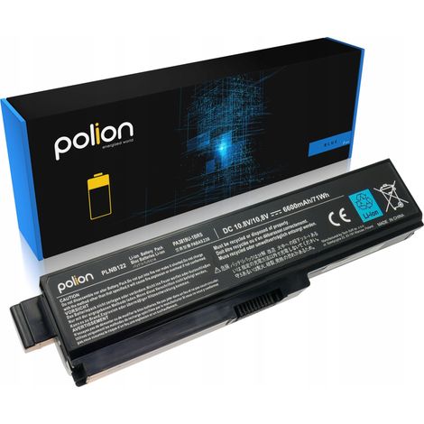 Batería del portátil TOSHIBA PA3817U-1BRS Satellite C600 C650 C660 6600mAh