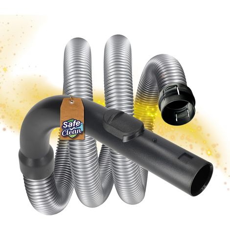 1 Flexible Tuyau Aspirateur Miele Série S2, Poignée Réglable, Raccord Sécurisé, 1,8m Ou 2,2m (1/4)