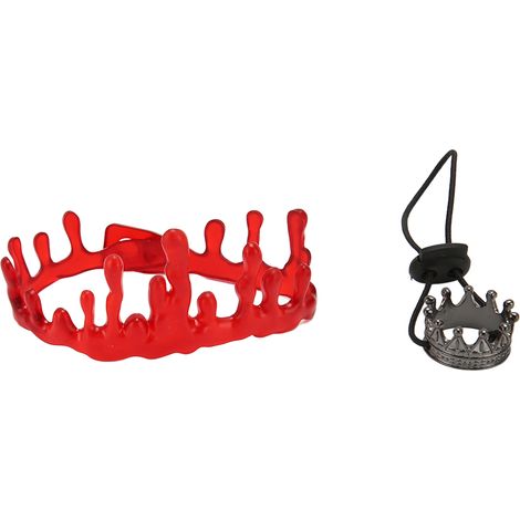 Couronne collier ensemble costume photo accessoires vêtements accessoires pour barbu dragon reptile lézard Halloween tendance (1/5)