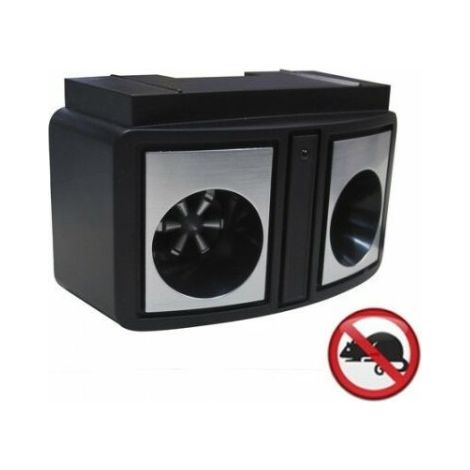 Répulsif ultrasons rats et souris 300 m² – Émet des ondes sonores inaudibles – Pour espaces intérieurs – Poids 0,284 kg (1/5)