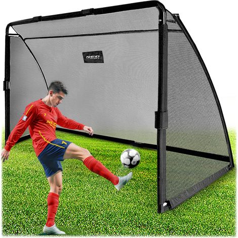 Fußballtor 300 x 200 x 90 cm NS-497 schwarz