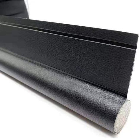 96 cm long one-sided door seal with self-adhesive sealing strip, weather strip to prevent cold, wind and rain noise (black) YMYNY (1/4)