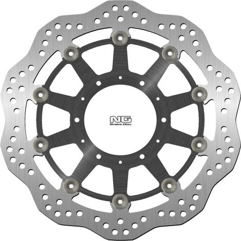 Disco de freno delantero flotante ondulado para Suzuki V-Strom 650/1000/1050 (2020-2022)