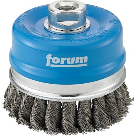 Forum Topfbürste Stahldraht M14 100 x 0,80 mm gezopft