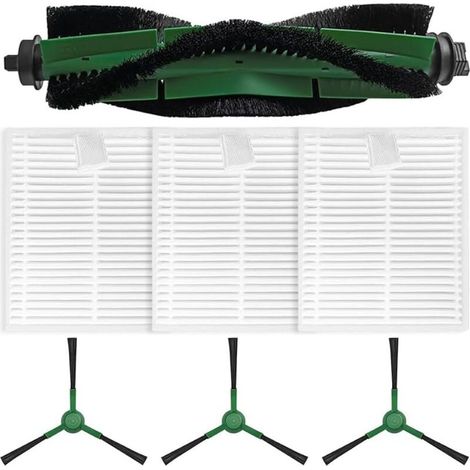 Kit de 7 brosses latérales principales pour aspirateurs robots pour Roomba Essential Y0140 Y0110 Y0112 Q0120, 1 brosse rouleau pri (1/4)
