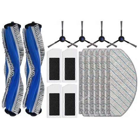 Lot de 5 accessoires pour aspirateur Vorwerk Kobold VR200 VR300 : brosse latérale rotative, filtre HEPA et accessoires ultra-résistants. (1/5)