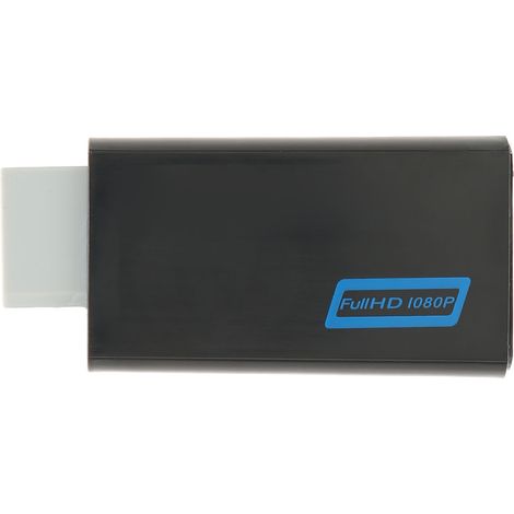 Adaptateur HDMI pour Wii, Plug and Play, Sortie 1080P Full HD, Compact avec Port Audio 3.5mm (1/5)