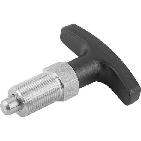 KIPP Arretierbolzen GR.2 M12x1,5 Ø6 Edelstahl gehärtet (1/3)