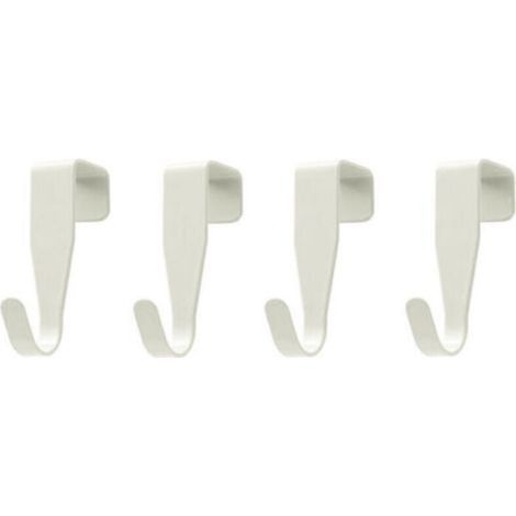 8 Türhaken, S-förmige Haken, Türhaken aus Edelstahl, Handtuchhaken für Badezimmer, Schubladen, Schränke und Küchen