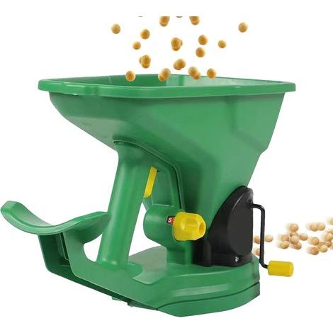 Handgehaltener Rasen Gartengrasstreuer ergonomisch (1/5)