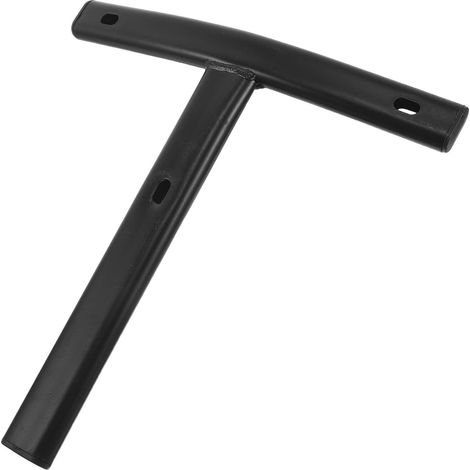 Support de dossier chaise bureau en forme T, acier inoxydable (1/5)