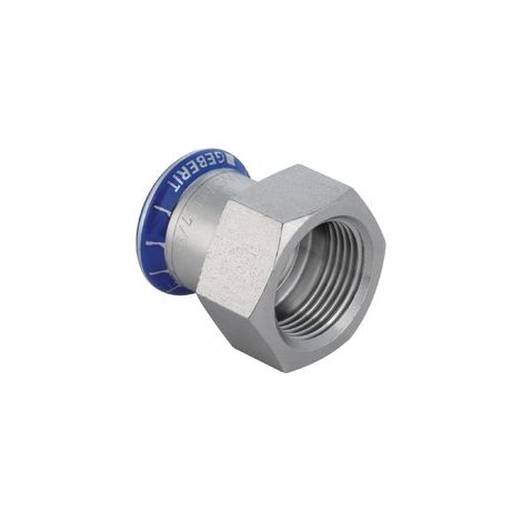 Geberit Mapress Acciaio inox Transizione con filettatura interna, DN 32 / 25, dø 35 mm, 31820 (1/2)