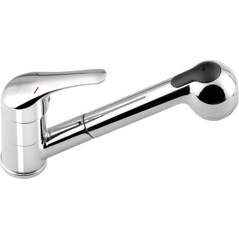 Bruckner Hoffer - Miscelatore da lavello con doccetta estraibile, cromo 424.070.1 (1/5)
