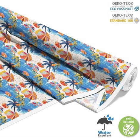 TESSUTI DECORATIVI PER ESTERNI OXFORD - motivo estivo DX8946 (1/5)