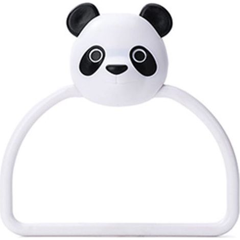 Door-towels suspended without poincon, bar to towels of toilet for children, drawing animated cute, hook to cloth, panda creative (1/5)