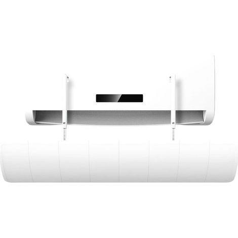 Bouclier de climatisation réglable facile à installer et à enlever, conditionneur de vent pour chambre de bébé respirant (1/5)