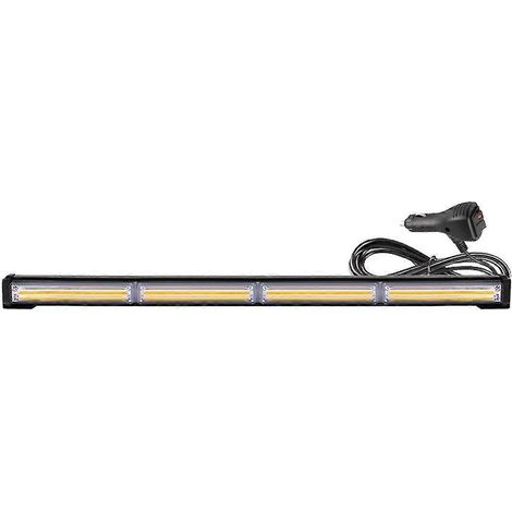 Feux de signalisation LED pour voiture, gyrophares, feux stroboscopiques, feux de balisage, lumière jaune et blanche (1/5)