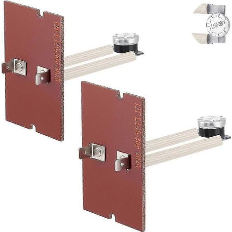 Lot de 2 interrupteurs de limite de fournaise universels, compatibles avec 87F16/87F1601 et L140-30F 36T01B3, pièces de rechange pour interrupteur de limite de fournaise. (1/5)