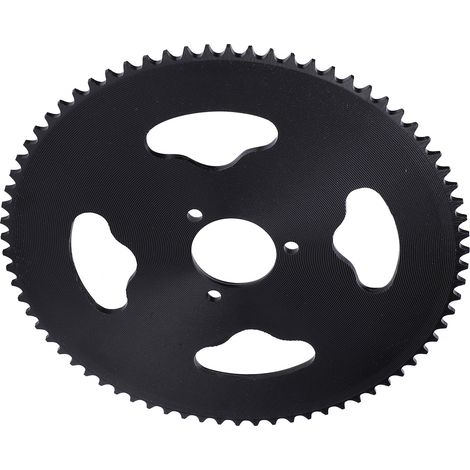 Couronne arrière en acier T8F 74 dents 30 mm - Accessoire de rechange durable pour moto (1/5)
