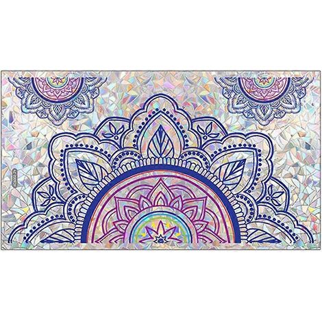 Sticker mural en PVC électrostatique pour vitre - Soleil (1/5)