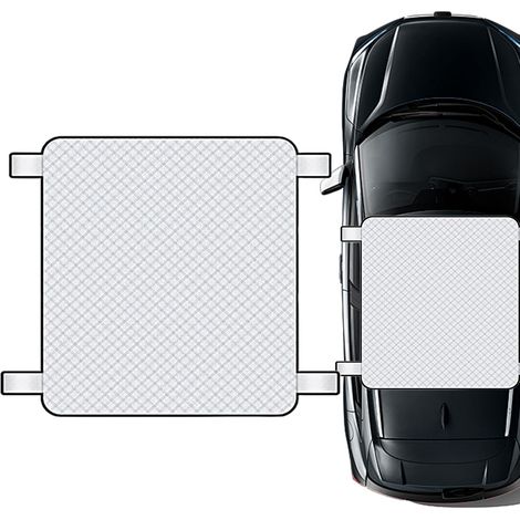 Protection de toit - Housse de toit ouvrant de voiture Toit de protection UV imperméable pour berline, SUV, hayon Protection de toit de voiture durable et coupe-vent pour camping, voyage, road