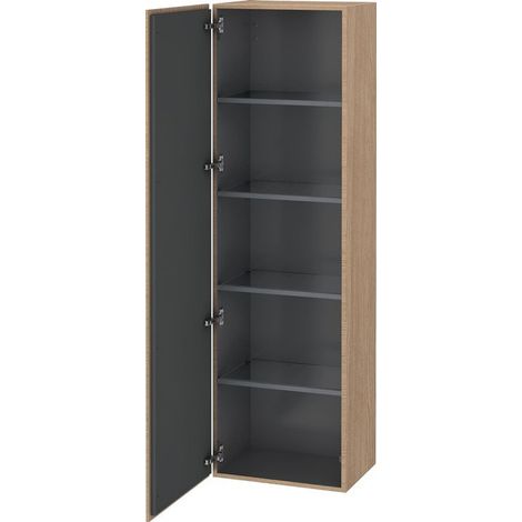 Armoire L-CUBE 500x363x1760mm ouverture gauche eu chêne